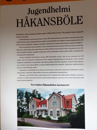 Tervetuloa Håkansbölen kartanoon. Vierailulla 9.5.2017