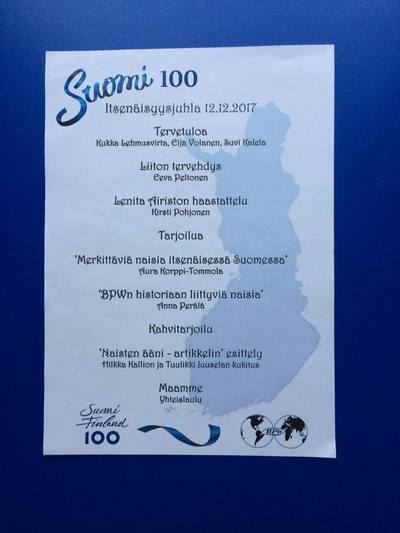 Suomi100-juhla 12.12.2017
